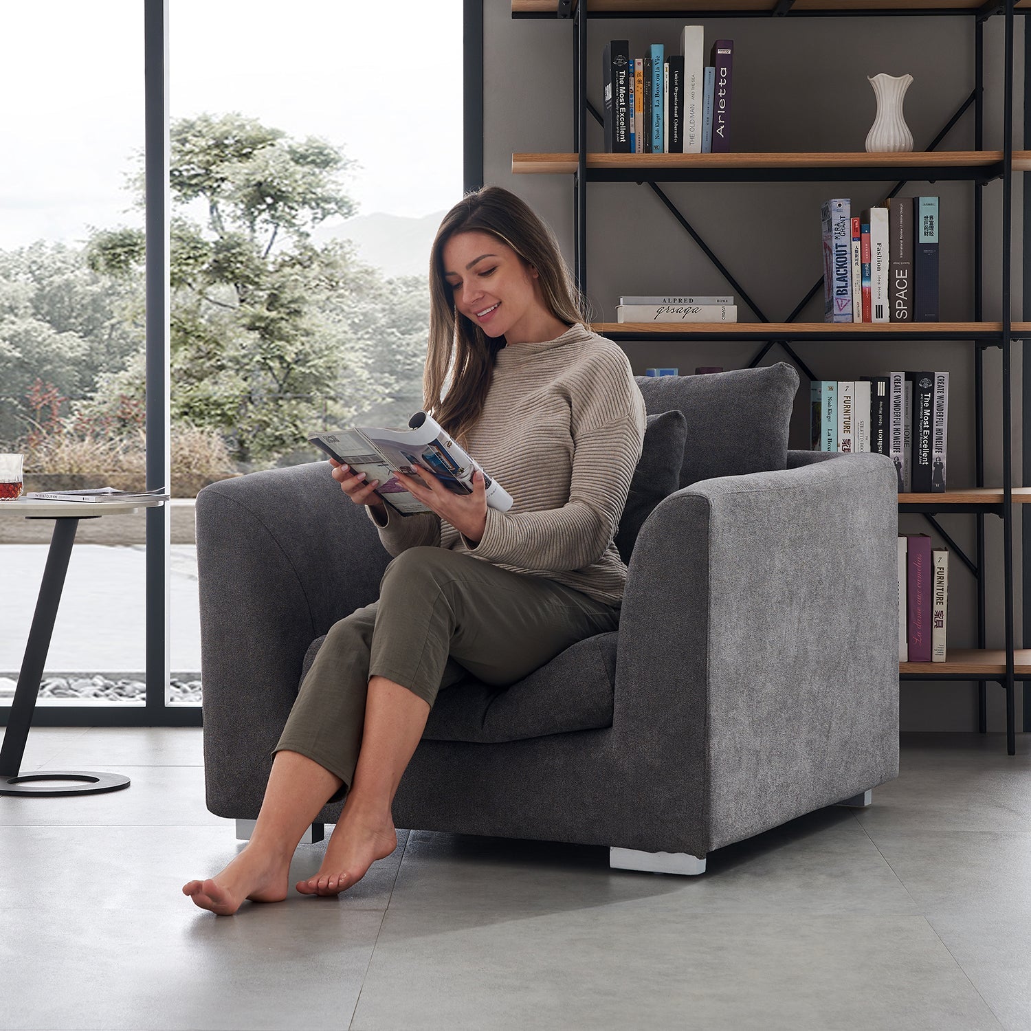 כורסה- ספת הנוצות