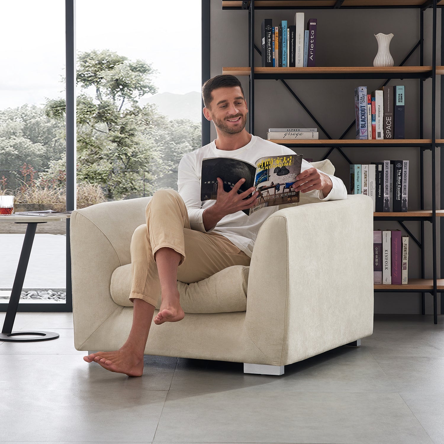 כורסה- ספת הנוצות