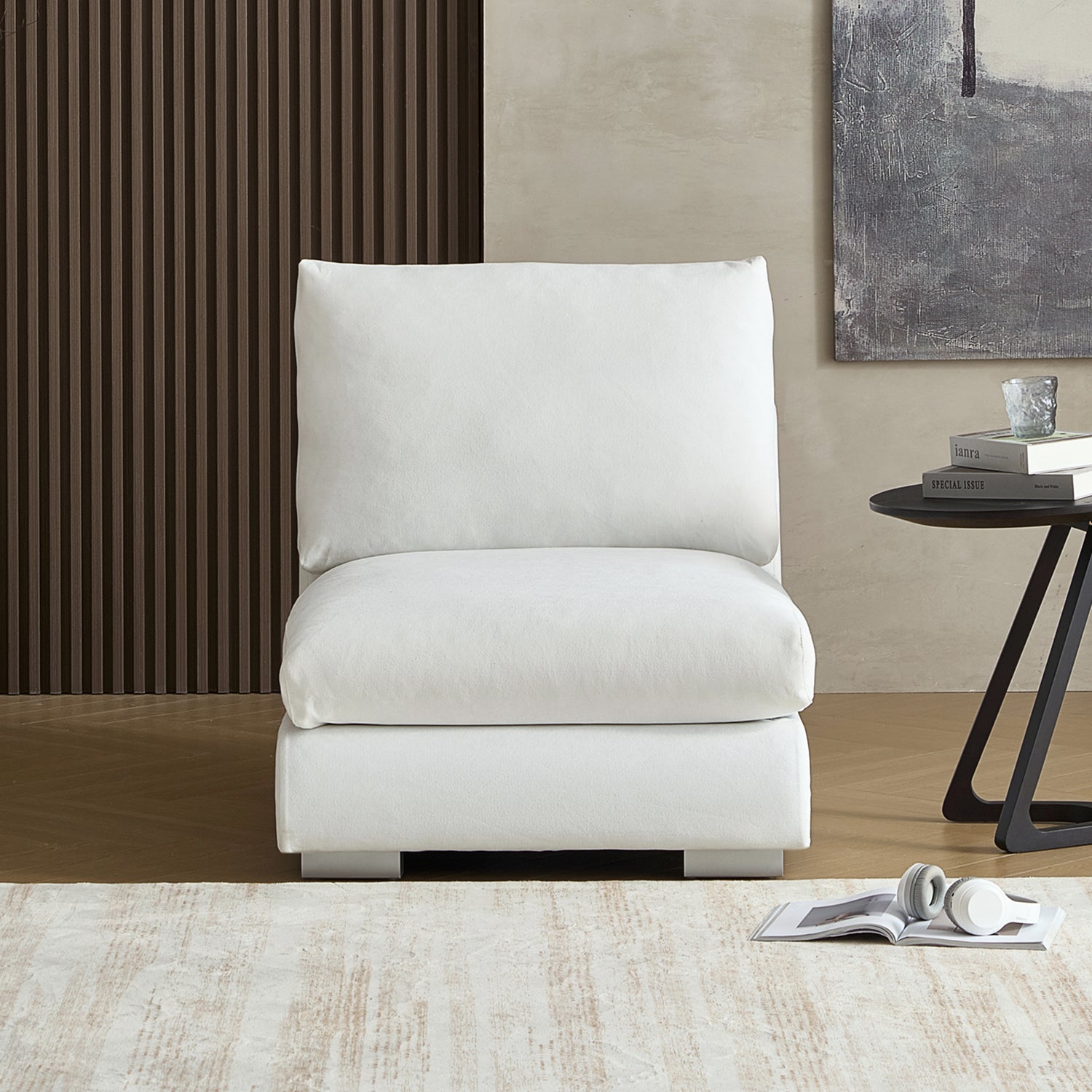 כורסה מודולרית - ספת הנוצות