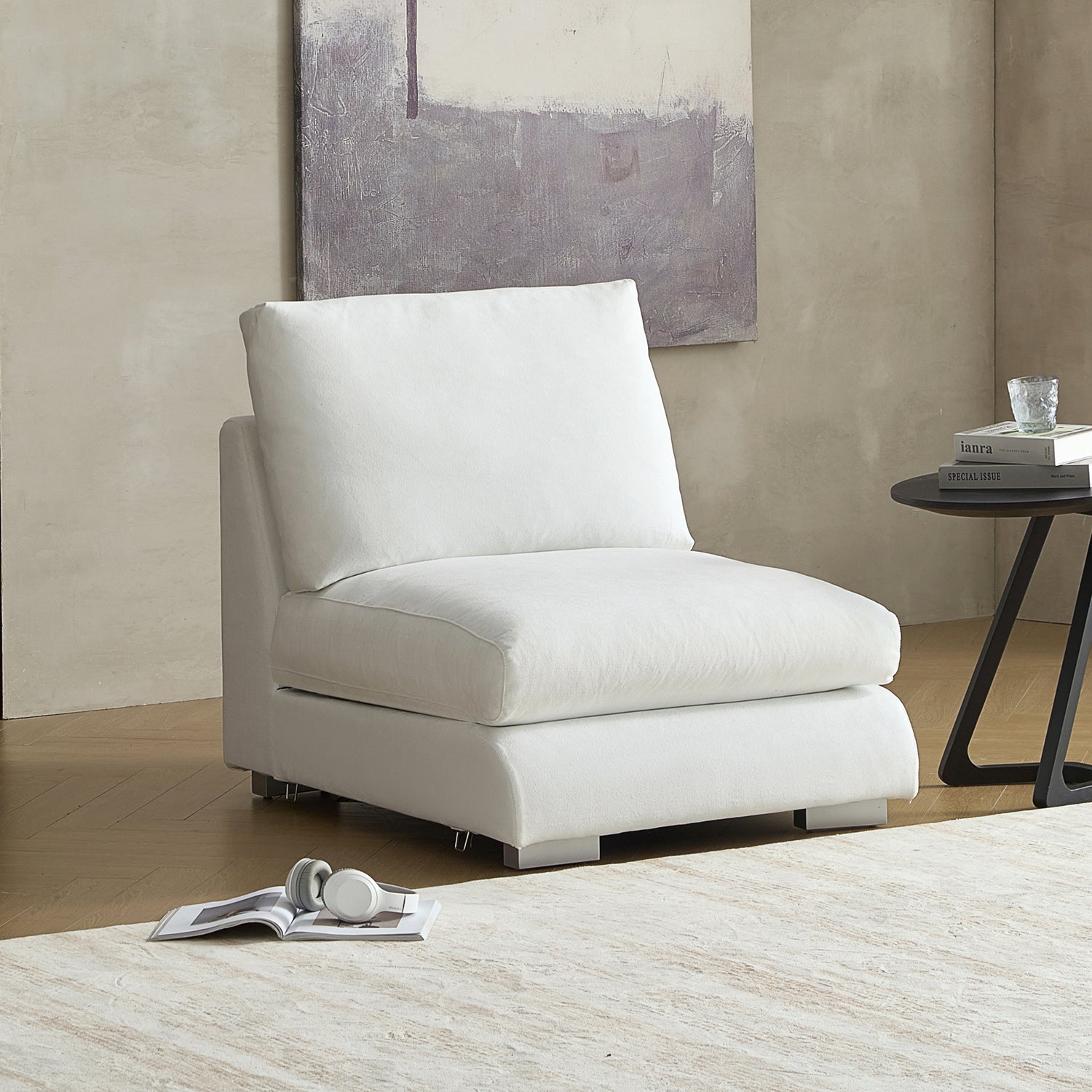 כורסה מודולרית - ספת הנוצות