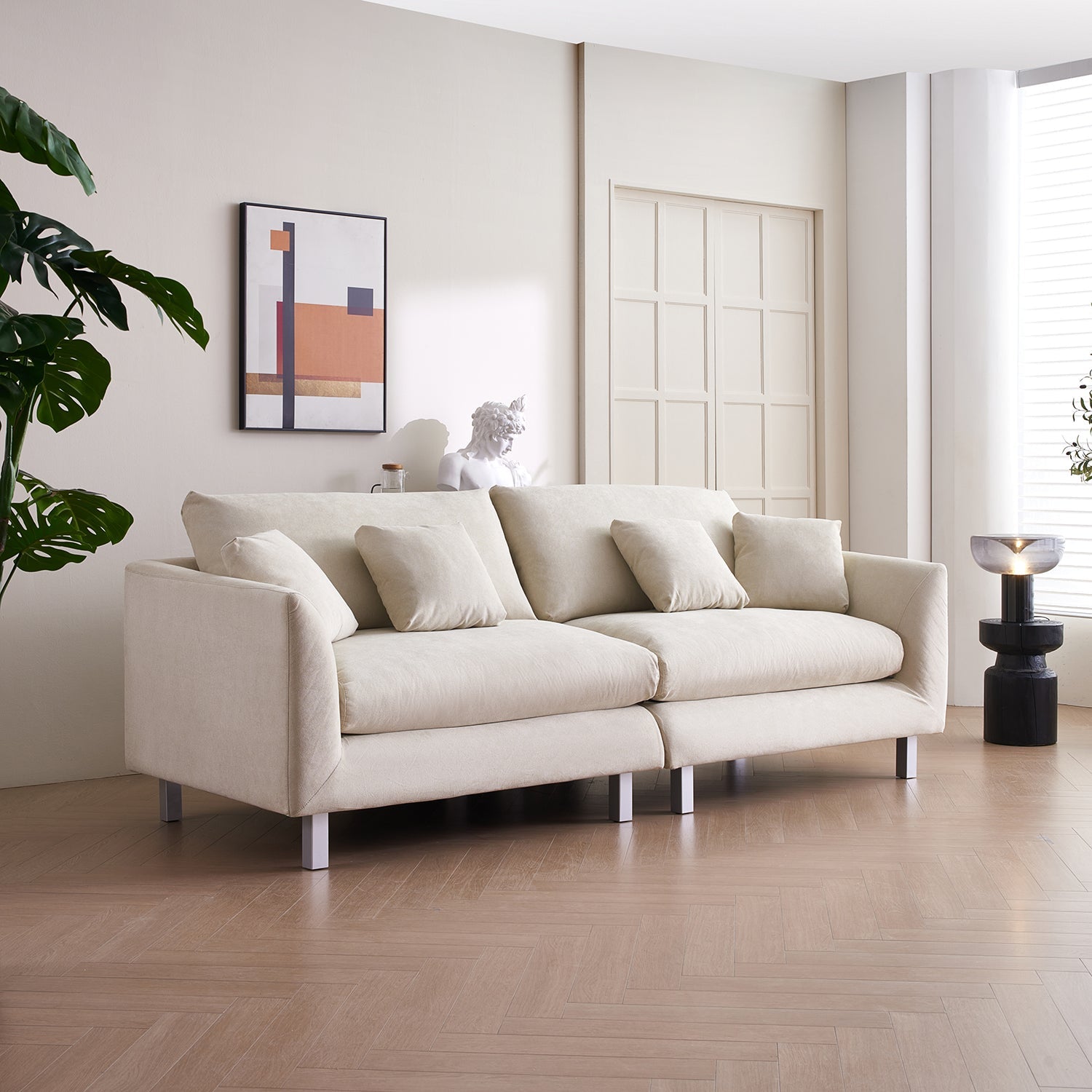 Feathers 6" Legs - Set of 4, , Valyōu Furniture | Valyou Furniture