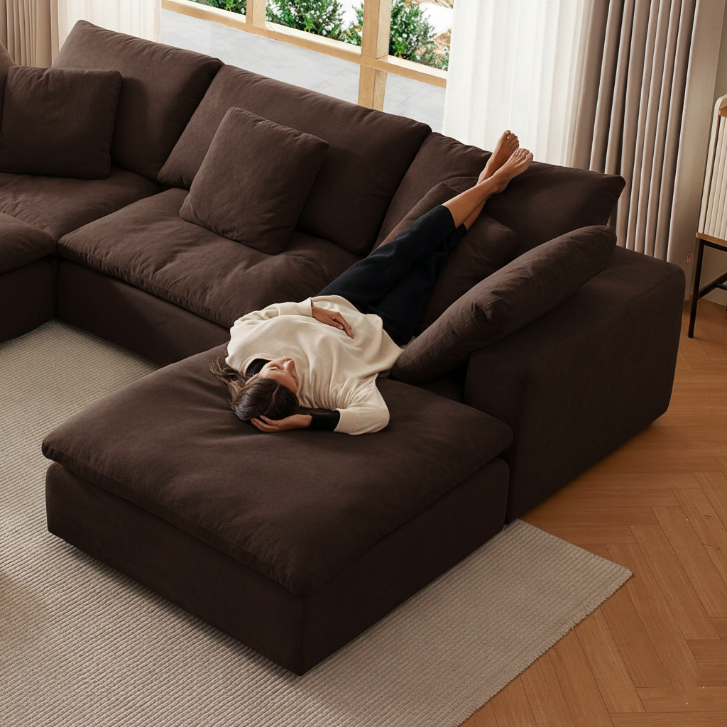 סלון ענן פתוח בצורת ח- Malibu Cloud