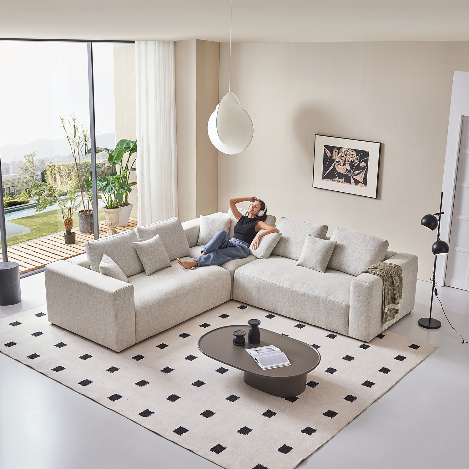 ספת ר פינתית עם משענות יד- הקולקציה החמישית