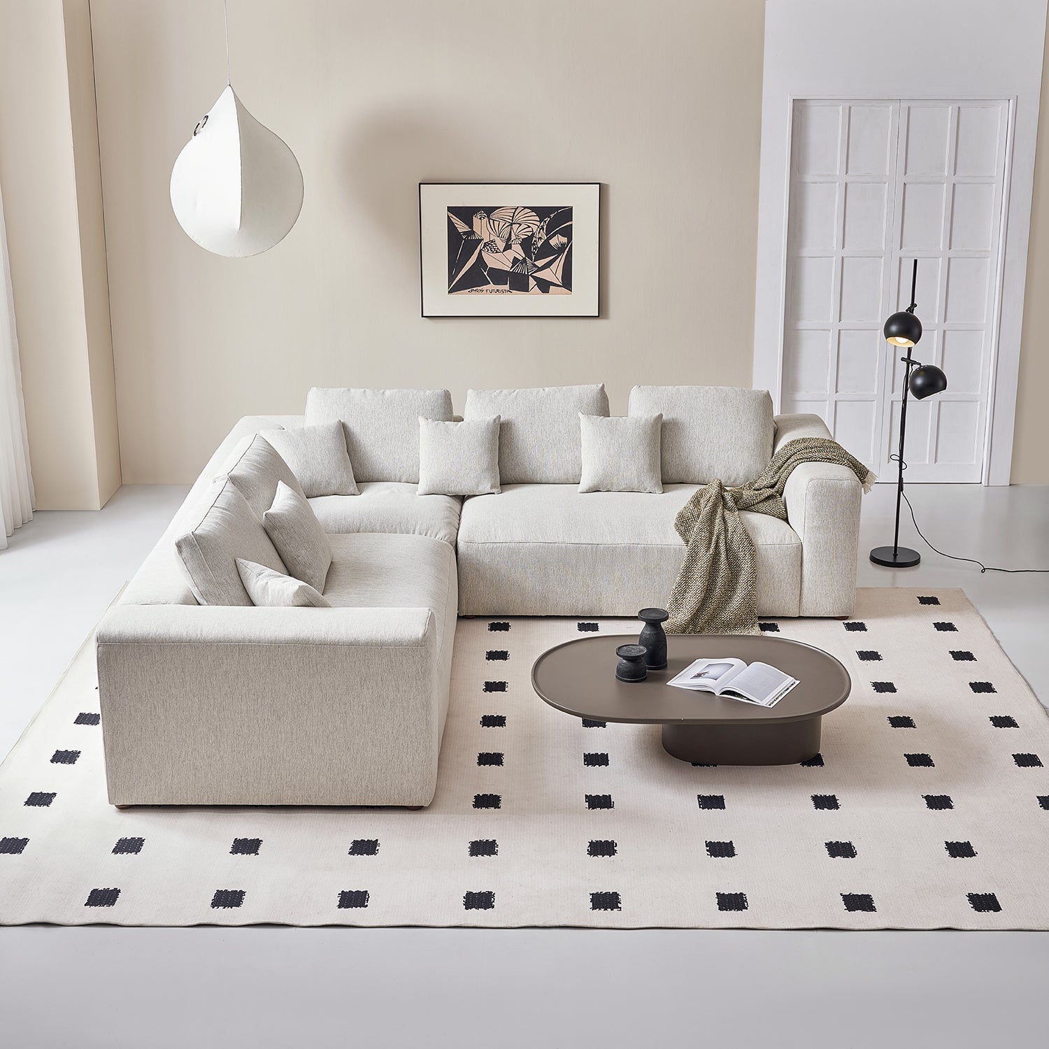 ספת ר פינתית עם משענות יד- הקולקציה החמישית