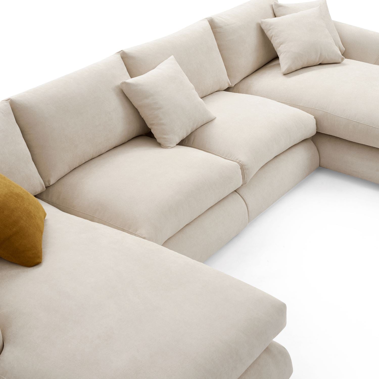 Feathers U-Sectional - Mario Capasa
